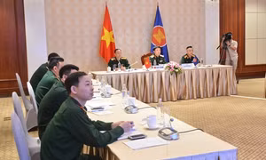 Hội nghị trực tuyến Nhóm làm việc Quan chức Quốc phòng cấp cao ASEAN mở rộng