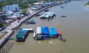 Đình chỉ hoạt động bè xảy ra sự cố làm du khách rơi xuống sông ở Chợ nổi Cái Răng