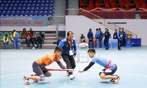 Đại hội Thể thao toàn quốc 2022: Khoảng 200 VĐV tham gia thi đấu môn đẩy gậy