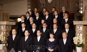 Tỷ lệ ủng hộ Nội các Nhật Bản tăng trở lại