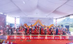 Đắk Nông khởi công dự án điện gió 1.700 tỷ đồng