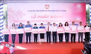 TP Hồ Chí Minh phát động Tháng cao điểm 'Vì người nghèo' năm 2023