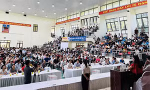 Đấu giá đất ở Thanh Oai (Hà Nội): Chỉ có 12 trường hợp nộp đủ tiền