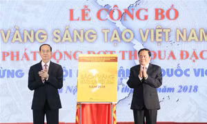 Sách vàng sáng tạo Việt Nam năm 2018 và văn hóa sáng tạo của dân tộc 