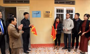 Thông tấn xã Việt Nam bàn giao công trình nhà công vụ tại Tuyên Quang