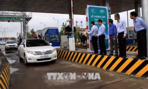 Thu phí tự động tại các dự án đường cao tốc do VEC quản lý