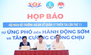 Hội nghị Bộ trưởng ASEAN về Quản lý thiên tai diễn ra từ 8 - 13/10 