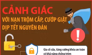 Người dân cảnh giác, phòng ngừa tội phạm trộm cắp, cướp giật