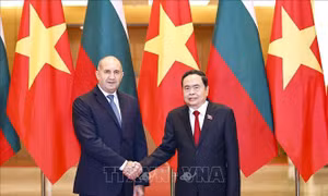 Chủ tịch Quốc hội Trần Thanh Mẫn hội kiến Tổng thống Cộng hòa Bulgaria