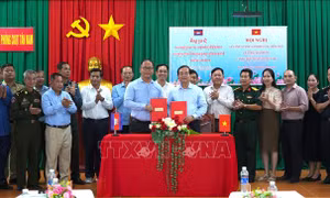 Thống nhất phương án khai trương cặp cửa khẩu quốc tế Tân Nam - Meun Chey