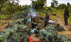 Hiệp đồng chặt chẽ nâng cao chất lượng huấn luyện, khả năng sẵn sàng chiến đấu