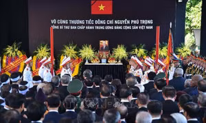 Lời cảm ơn của Ban Lễ tang Nhà nước và gia đình Tổng Bí thư Nguyễn Phú Trọng