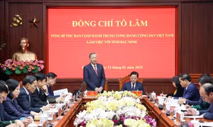 Tổng Bí thư Tô Lâm thăm và làm việc với tỉnh Bắc Ninh