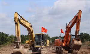 Khởi công dự án thành phần 2 cao tốc An Hữu – Cao Lãnh