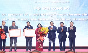 Thủ tướng dự Hội nghị công bố Quy hoạch Thủ đô Hà Nội