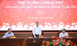 Thủ tướng Lê Minh Hưng: Hà Nội phải đóng góp nhiều hơn cho mục tiêu tăng trưởng của cả nước