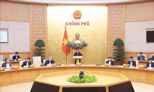 Thủ tướng chủ trì phiên họp Chính phủ chuyên đề về xây dựng pháp luật tháng 1/2025