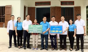 Chung tay xây dựng 'Mái ấm Công đoàn'
