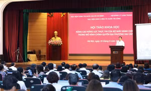 Nâng cao năng lực thực thi của bộ máy hành chính trong mô hình chính quyền địa phương hai cấp