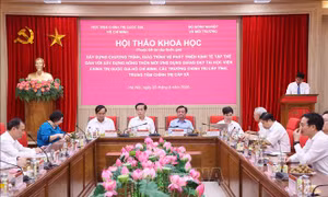Xây dựng chương trình, giáo trình về phát triển kinh tế tập thể gắn với xây dựng nông thôn mới