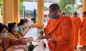 Đến trưa 23/5, nhiều địa phương đã hoàn thành việc bỏ phiếu