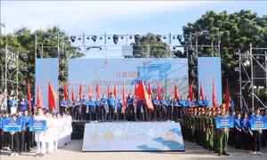 Lễ ra quân Chiến dịch Thanh niên tình nguyện Hè của tuổi trẻ thành phố Cần Thơ