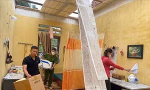 Cao Bằng: Gió lốc, mưa lớn làm tốc mái gần 350 ngôi nhà