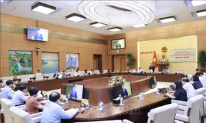Lãnh đạo Quốc hội làm việc với Đoàn giám sát về đổi mới chương trình, sách giáo khoa 