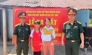 Lực lượng vũ trang Quảng Ngãi xây dựng nhiều mô hình hay, việc làm thiết thực