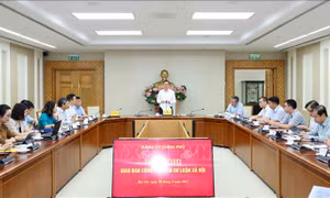 Hội nghị giao ban cộng tác viên dư luận xã hội Đảng ủy Chính phủ