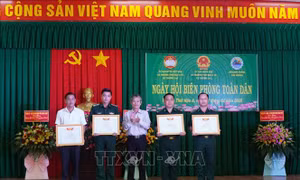 Củng cố thế trận lòng dân, bảo vệ an ninh Tổ quốc