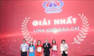 85 tác phẩm đoạt giải cuộc thi sáng tác văn học, nghệ thuật, báo chí về tỉnh Quảng Ninh
