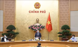 Thủ tướng chủ trì cuộc họp chuẩn bị cho hội nghị trực tuyến về những vấn đề cấp bách 