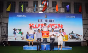 Đoàn Quân đội đứng đầu Giải vô địch Kurash bãi biển Quốc gia lần I