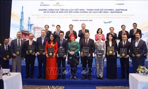 Tổng Bí thư, Chủ tịch nước dự chương trình kỷ niệm 35 năm kết nối hàng không, du lịch Việt Nam – Australia