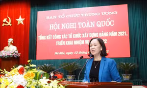 Tiếp tục tạo sự đồng bộ, đổi mới trong công tác tổ chức xây dựng Đảng