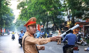 Phân luồng, đảm bảo giao thông trong ngày hội 'Toàn dân đưa trẻ tới trường'