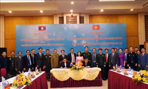 Quảng Bình hợp tác bảo vệ biên giới với tỉnh Savannakhet (Lào)