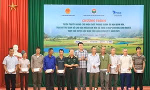 Thiết thực hỗ trợ các nạn nhân bom mìn trên địa bàn tỉnh Lạng Sơn