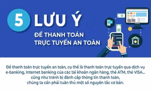 5 lưu ý để thanh toán trực tuyến an toàn