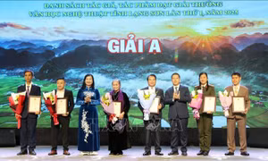 Tôn vinh, thúc đẩy phát triển văn học nghệ thuật Xứ Lạng