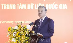 Tổng Bí thư Tô Lâm thăm, làm việc tại Trung tâm Dữ liệu quốc gia số 1
