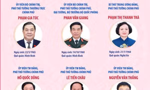 Thành viên Chính phủ nhiệm kỳ 2026-2031
