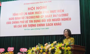 Tín dụng chính sách tại Kon Tum: Thực hiện tốt vai trò 'bà đỡ' cho người nghèo 