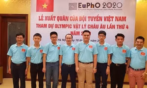 Nguyễn Mạnh Quân đoạt HCV Olympic Vật lý châu Âu năm 2020
