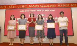 Đảng ủy TTXVN sơ kết công tác 6 tháng đầu năm, triển khai nhiệm vụ công tác 6 tháng cuối năm 2022