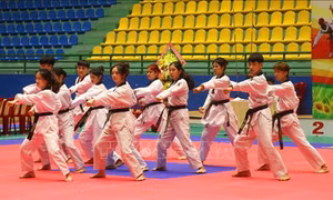 Hơn 1.000 vận động viên tham dự Giải vô địch Taekwondo học sinh, sinh viên toàn quốc lần thứ I