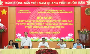 Phối hợp đa dạng hóa tuyên truyền về biển, đảo