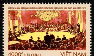 Sẽ phát hành Bộ tem Kỷ niệm 50 năm Hiệp định Paris (1973-2023) 