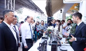 435 gian hàng tham gia hội chợ triển lãm chuyên ngành cà phê